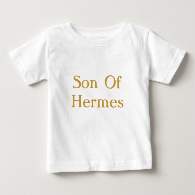 T-shirt Pour Bébé Fils d'Hermes - Dieu grec (Devant)