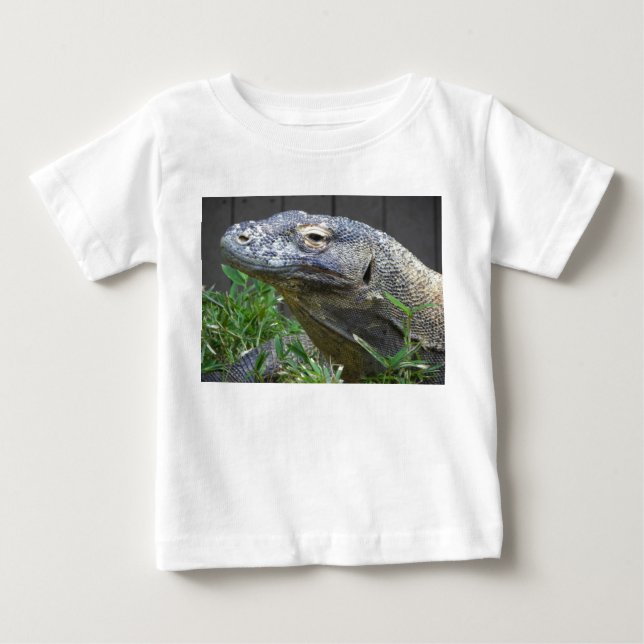 T-shirt Pour Bébé Fin de dragon de Komodo (Devant)