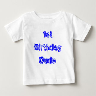 T-shirt Pour Bébé First Birthday Shirt