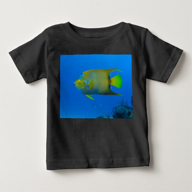 T-shirt Pour Bébé Fish Swim Personnaliser Destiny Destiny Destiny'S (Devant)
