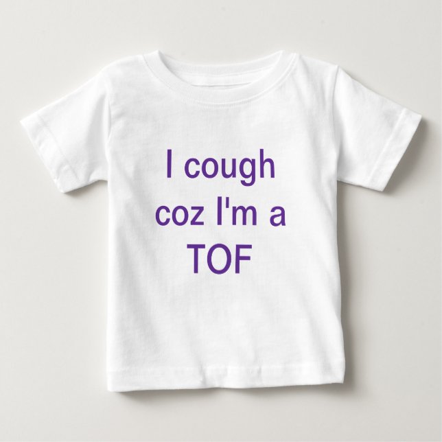 T-shirt Pour Bébé Fistule oesophagienne de Tracheo (Devant)