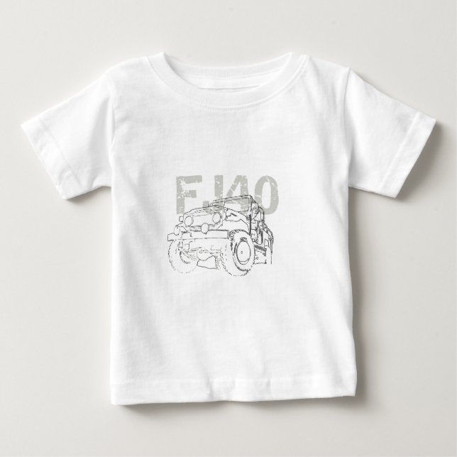 T-shirt Pour Bébé FJ40 romain (Devant)
