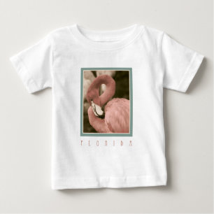 T-shirt Pour Bébé Flamants roses de Floride