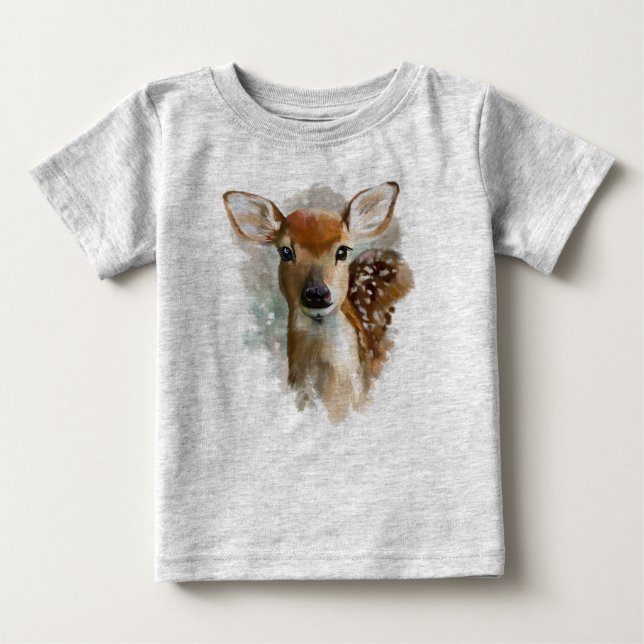 T-shirt Pour Bébé Flambeau à lunettes (Devant)