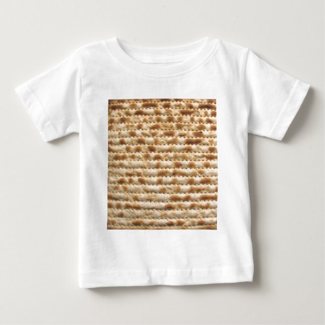 T-shirt Pour Bébé Flatbread de biscuit de Matzah (Devant)