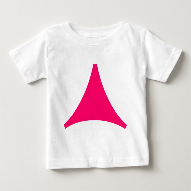 T-shirt Pour Bébé Flèche à trois côtés (Devant)