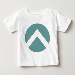 T-shirt Pour Bébé Flèche circulaire Chevron