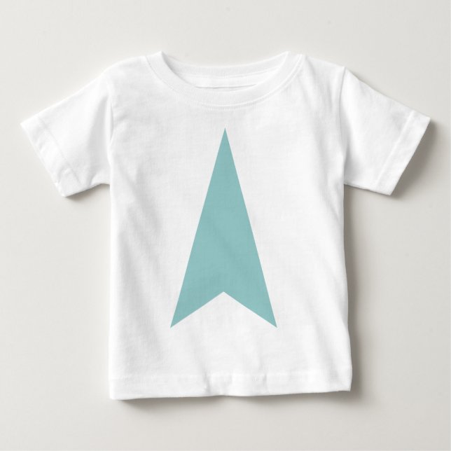 T-shirt Pour Bébé Flèche direction (Devant)