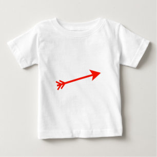 T-shirt Pour Bébé Flèche rouge 15deg Le MUSÉE Zazzle Cadeaux