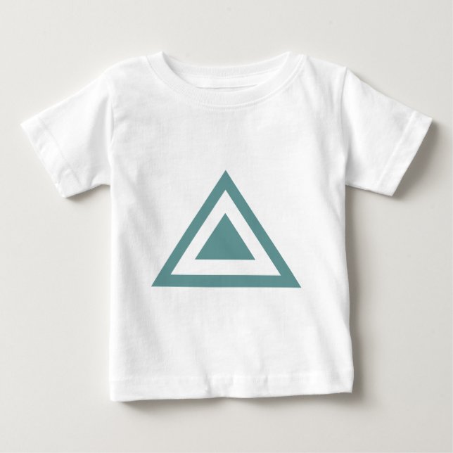 T-shirt Pour Bébé Flèche triangulaire 01 (Devant)