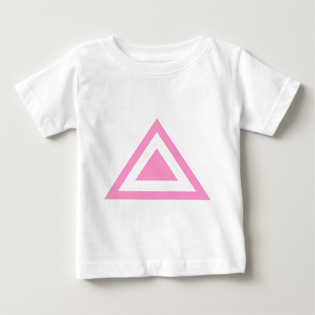 T-shirt Pour Bébé Flèche triangulaire 01 (Devant)