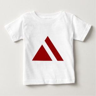 T-shirt Pour Bébé Flèche triangulaire 03