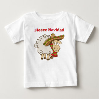 T-shirt Pour Bébé Fleece Navidad