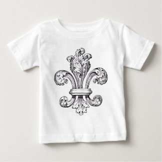 T-shirt Pour Bébé fleur de lis