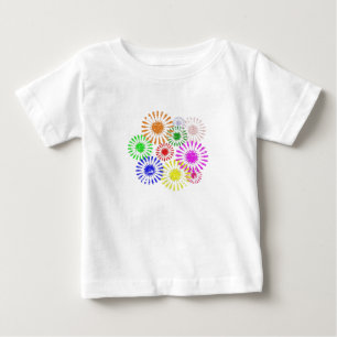 T-shirt Pour Bébé Fleur en panne
