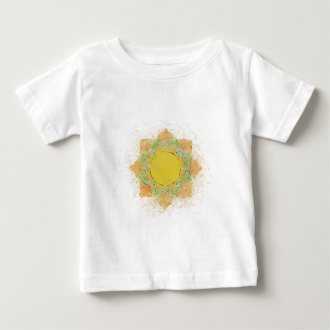 T-shirt Pour Bébé Fleur Ethereal Lotus (Devant)