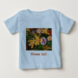 T-shirt Pour Bébé Fleur fille