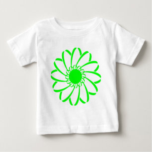 T-shirt Pour Bébé Fleur géométrique