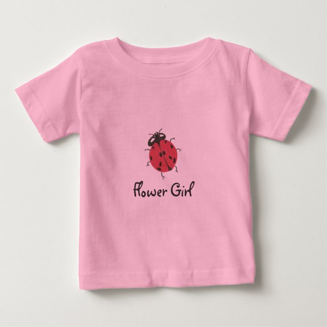 T-shirt Pour Bébé Fleuriste en chef (Devant)