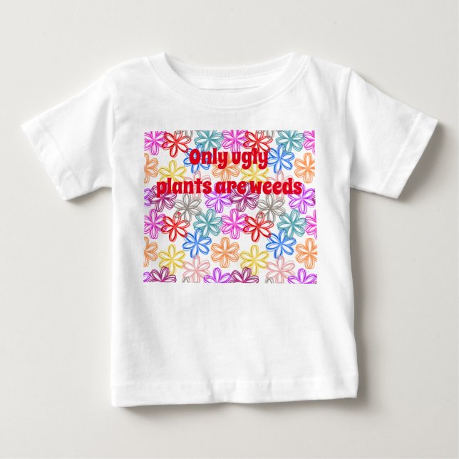 T-shirt Pour Bébé Fleurs de mai (Devant)