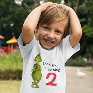 T-shirt Pour Bébé Flocon de neige Grinch Anniversaire