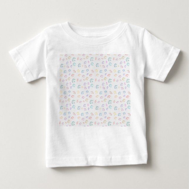 T-shirt Pour Bébé Floral Pattern clothing’s line  (Devant)