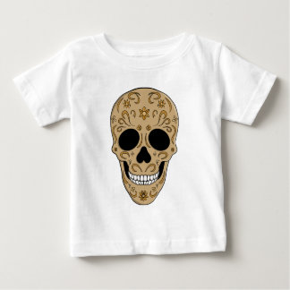T-shirt Pour Bébé Floral Sugar Skull Dia de los Muertos