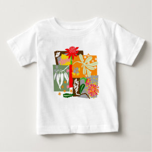 T-shirt Pour Bébé Flore autochtone australienne BUSHLAND -