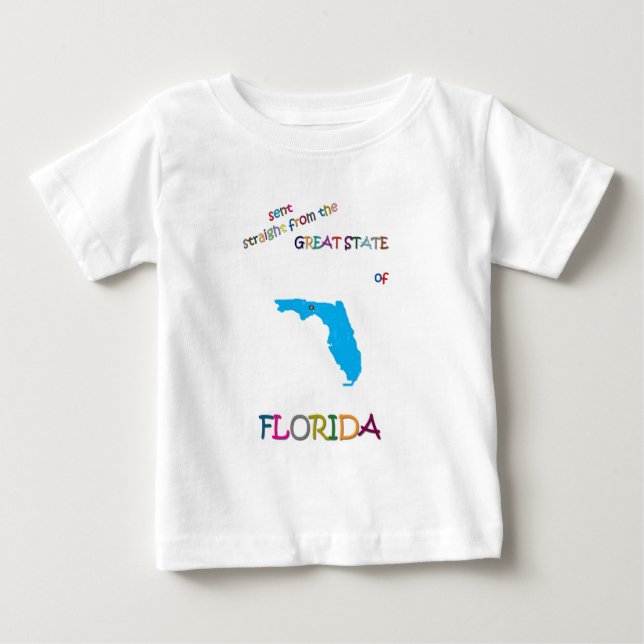 T-SHIRT POUR BÉBÉ FLORIDE (Devant)