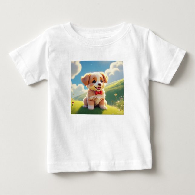 T-shirt Pour Bébé Fluffy Dreams" "Cuddle Crew" (Devant)