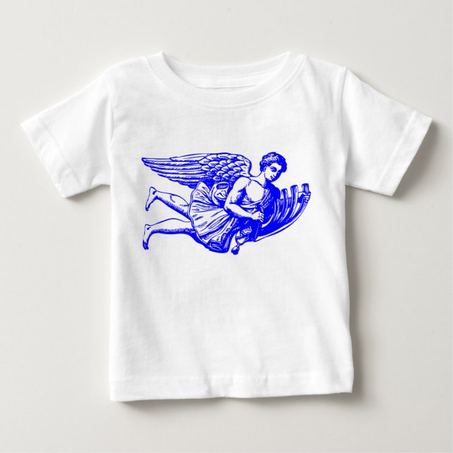 T-shirt Pour Bébé Flying Musical Angel (Devant)