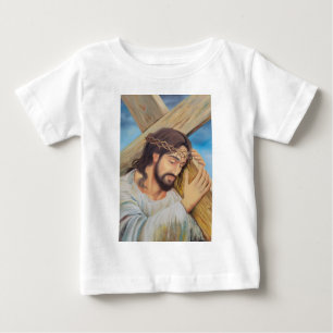 T-shirt Pour Bébé Foi chrétienne Jésus Christ