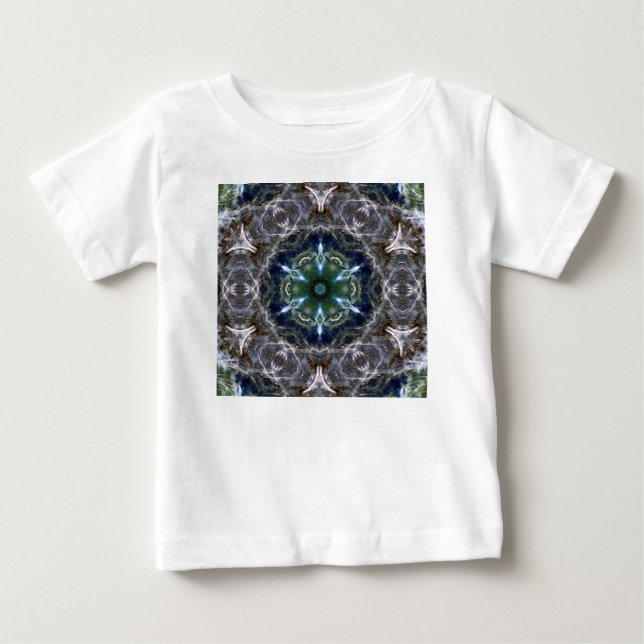 T-shirt Pour Bébé Folk Mandala (Devant)