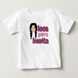 T-shirt Pour Bébé Folle Mais Belle 