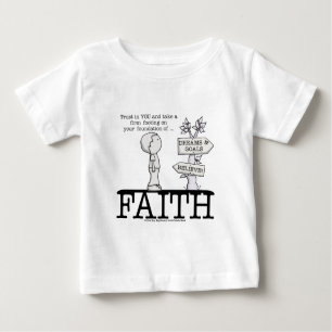 T-shirt Pour Bébé Fondation de la foi