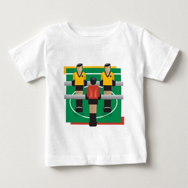 T-shirt Pour Bébé Foosball (Devant)