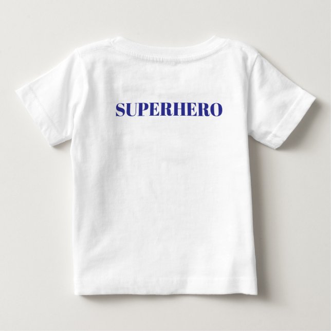 T-shirt Pour Bébé Force Psionique – Super-héros de la manipulation d (Dos)