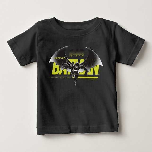 T-shirt Pour Bébé Forever Batman Atteindre Graphisme (Devant)