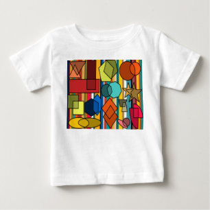 T-shirt Pour Bébé Formes et lignes Bauhaus