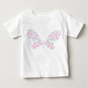 T-shirt Pour Bébé Formes papillon
