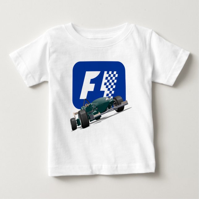 T-shirt Pour Bébé Formula 1 race car (Devant)