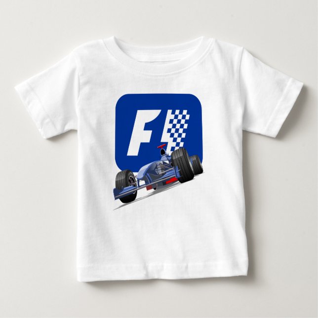 T-shirt Pour Bébé Formula 1 race car (Devant)
