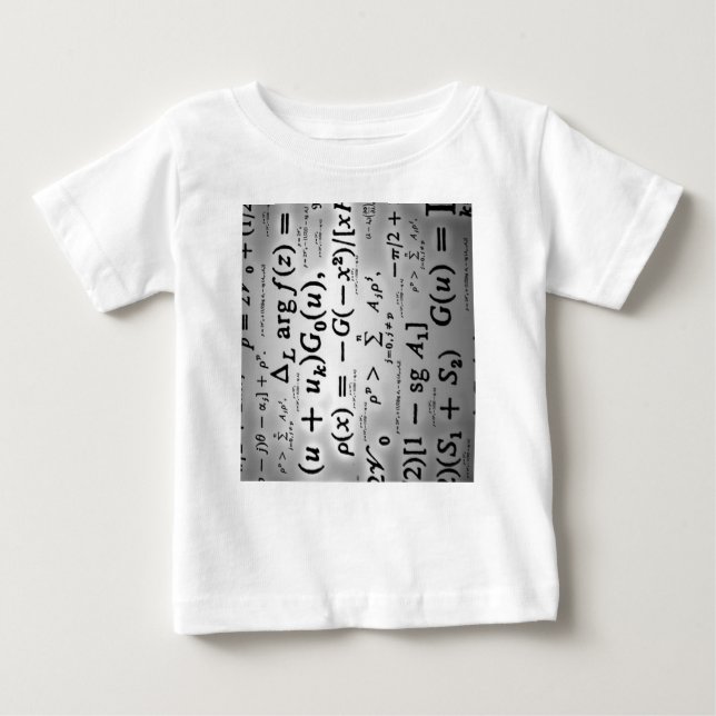 T-shirt Pour Bébé Formules scientifiques (Devant)