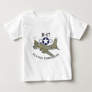 T-shirt Pour Bébé Forteresse volante B-17