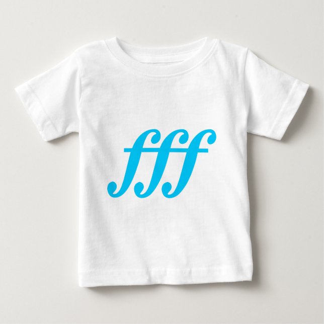T-shirt Pour Bébé Fortissimo possible (Devant)