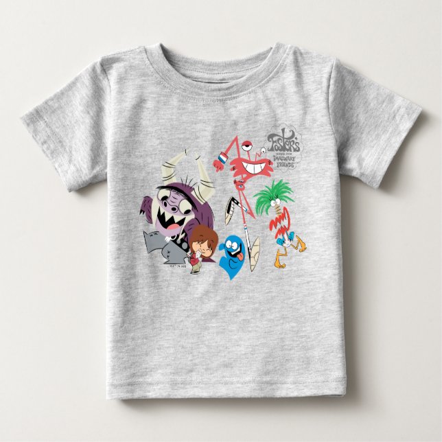 T-shirt Pour Bébé Foster's Home for Imaginary Friends | Danse (Devant)