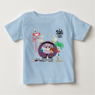T-shirt Pour Bébé Foster's Home for Imaginary Friends   Groupe Hug
