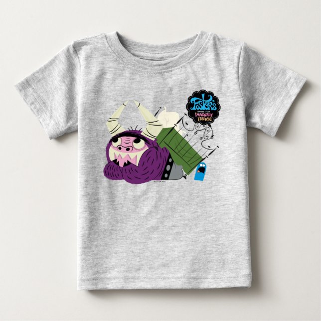 T-shirt Pour Bébé Foster's Home for Imaginary Friends | Sous lit (Devant)