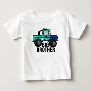 T-shirt Pour Bébé Four Wheel Fun / Big Brother