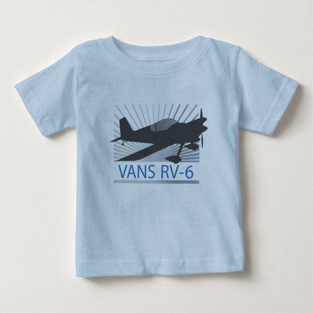 T-shirt Pour Bébé Fourgons RV-6 (Devant)